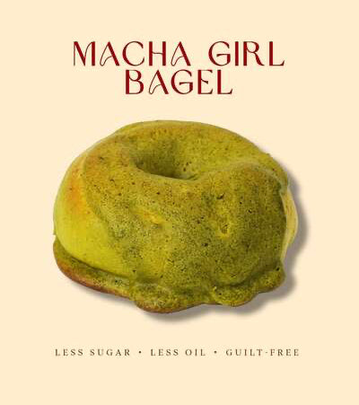 Matcha Girl Bagel