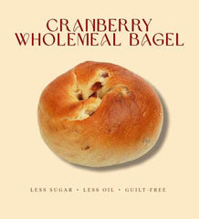 Wholemeal Cranberry Bagel
