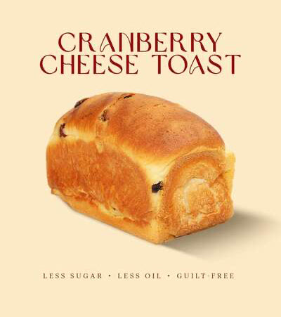 Cranberry Cheese Toast